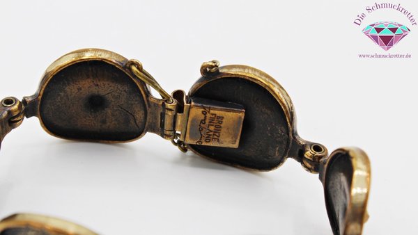 Bronze Armband vom finnischen Designer Jorma Laine