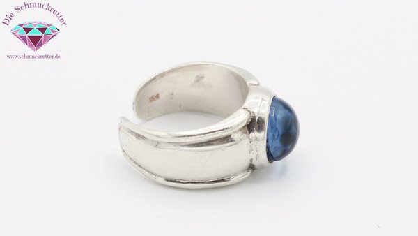 925 Silber Ring mit blauem Schmuckstein von JOOP!, Gr. 56
