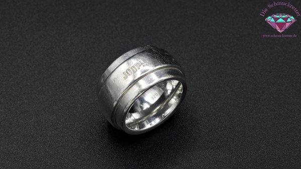 Massiver 925 Silber Ring von JOOP!, Gr. 53