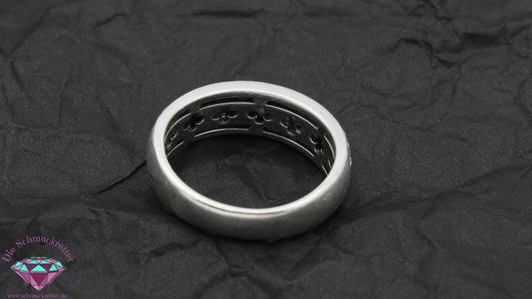 925 Silber Ring mit Zirkonia, Gr. 56