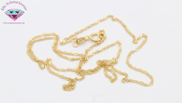 333 Gold Singapur Halskette, 45cm