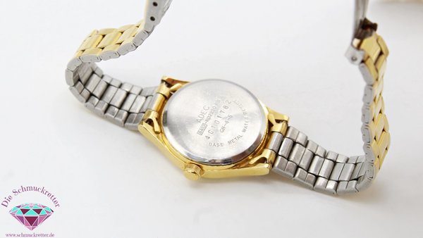 Vergoldete Stainless Steel Armbanduhr von ADEC