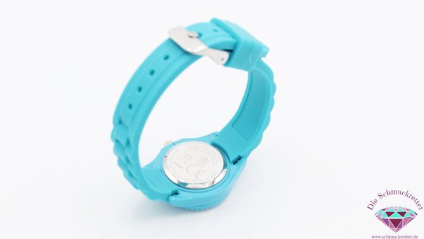 Türkisfarbene Armbanduhr für Damen