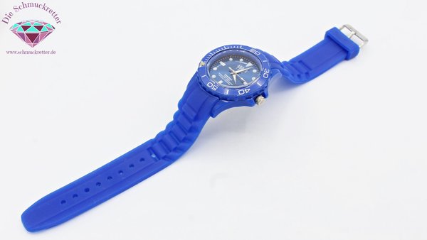 Blaue Armbanduhr von 'Amber Time'