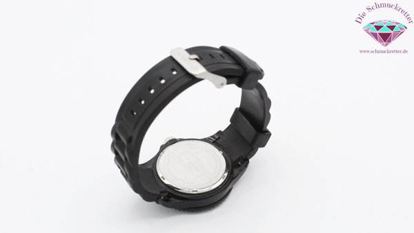 Schwarze Armbanduhr von 'Madison New York'