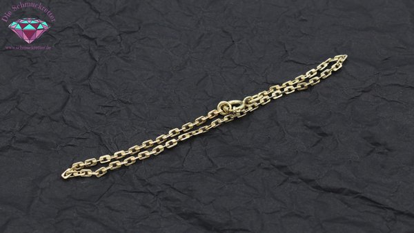 Zartes 585 Gold Ankerarmband, 16,5cm