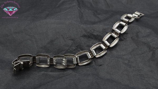 900 Silber Gliederarmband, 19cm