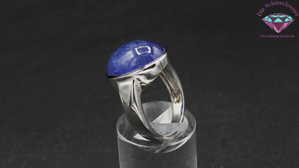 925 Silber Ring mit Kyanit von Harry Ivens, Gr. 54