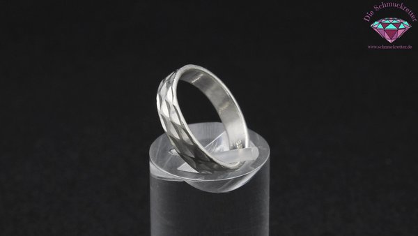Zierlicher 925 Silber Ring, Größe 52