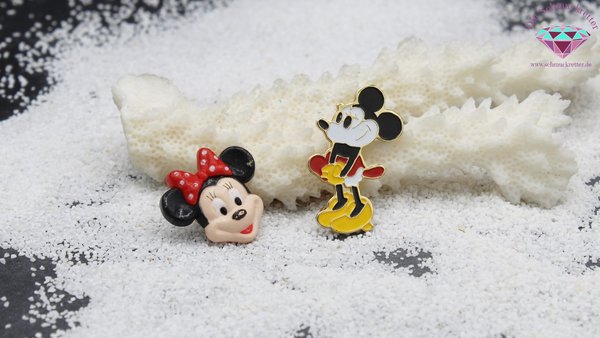 Mickey & Minnie Mouse, Disney - Pin + Brosche